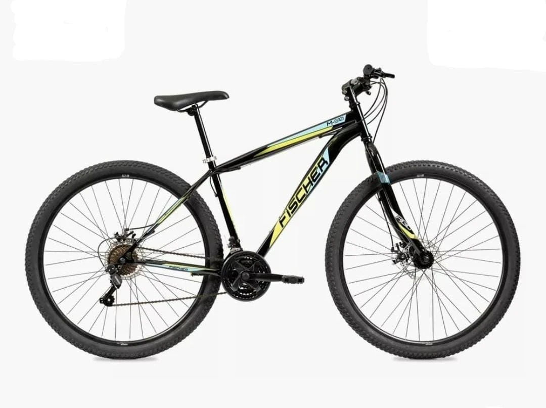 BICICLETA OLMO FISCHER ROD.29 ALUMINIO  NEGRO/AMARILLO