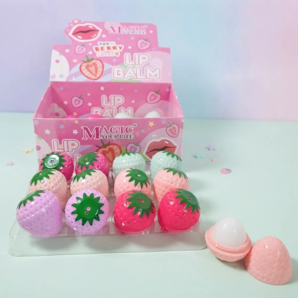 Set 6 Bálsamos para Labios Fruit