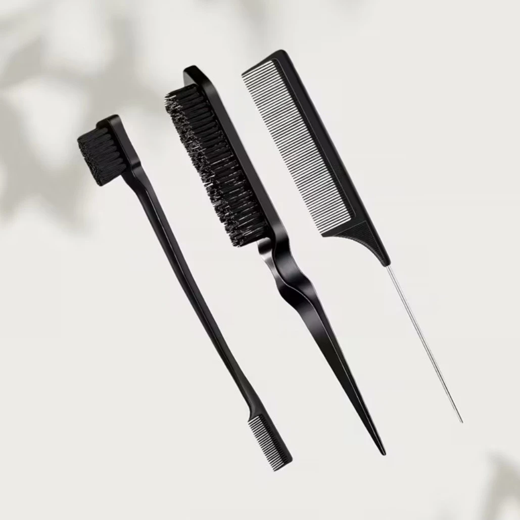 Kit 3 Pcs Peinillas para Baby Hairs 4