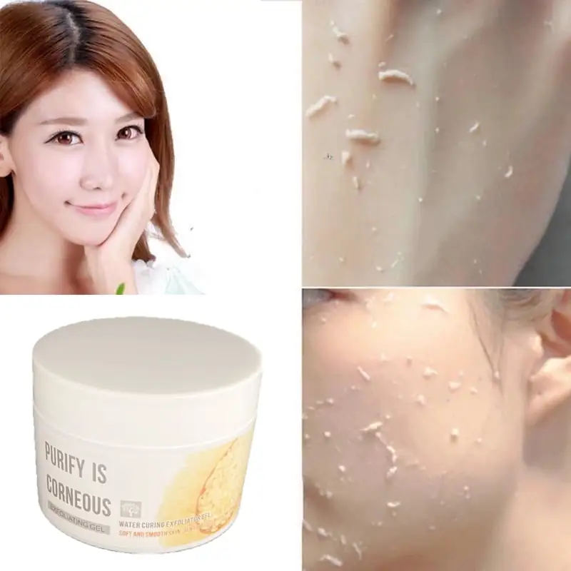 Kit 3 Gel Exfoliante Limpiador Facial De Arroz Suavizante 