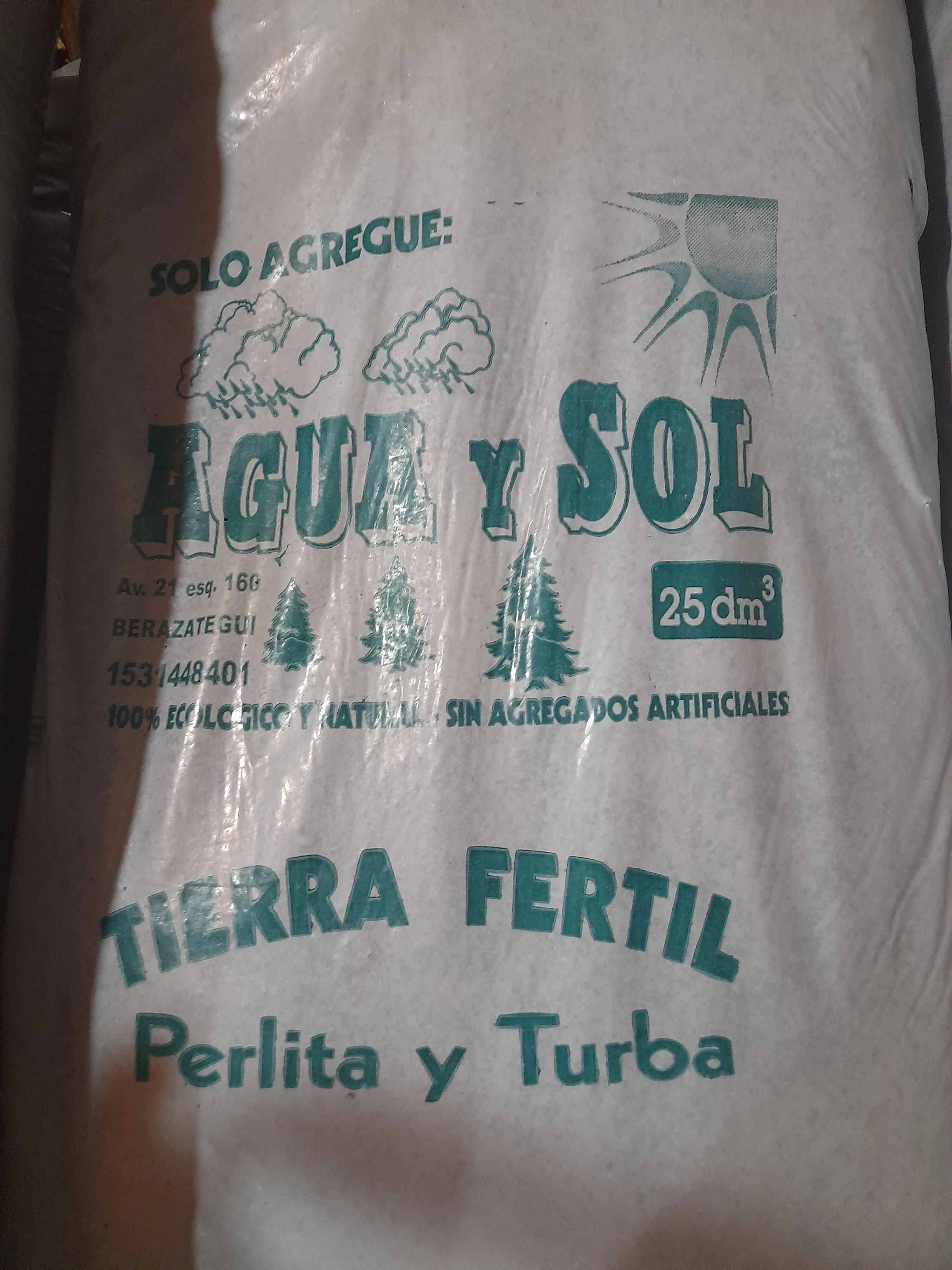 Tierra agua y sol pyt 25dm