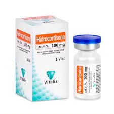 HIDROCORTISONA 100 MG X 1 AMP VITALIS