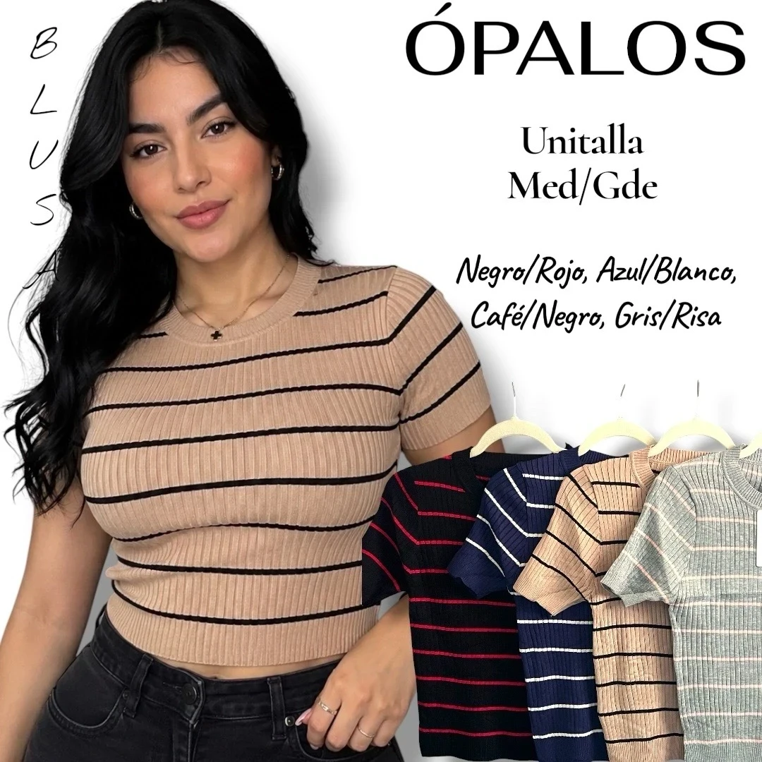 Blusa Rayas