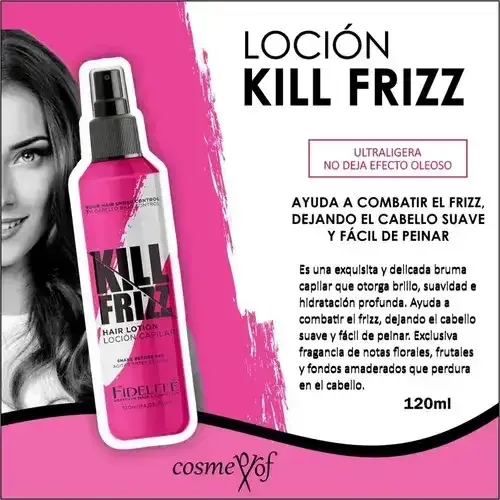 Loción kill frizz