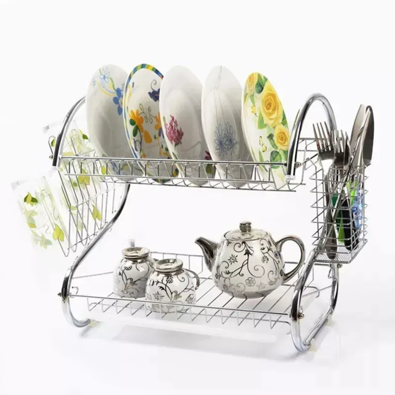 ESCURRIDOR DE PLATOS ACERO INOX DE COCINA  2