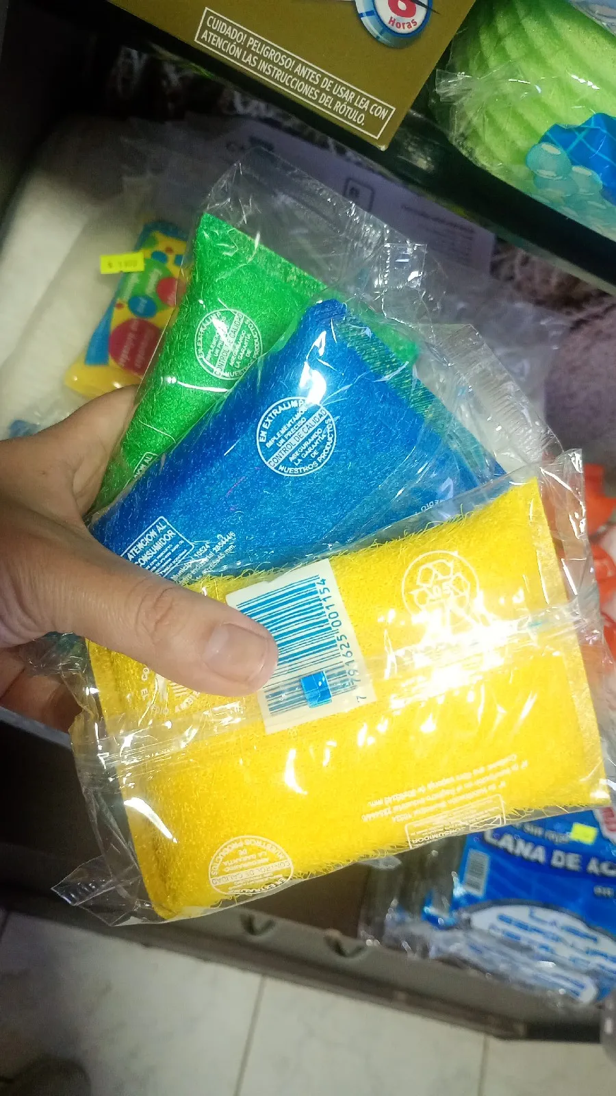 esponja de cocina antiadherente Extralimp  2