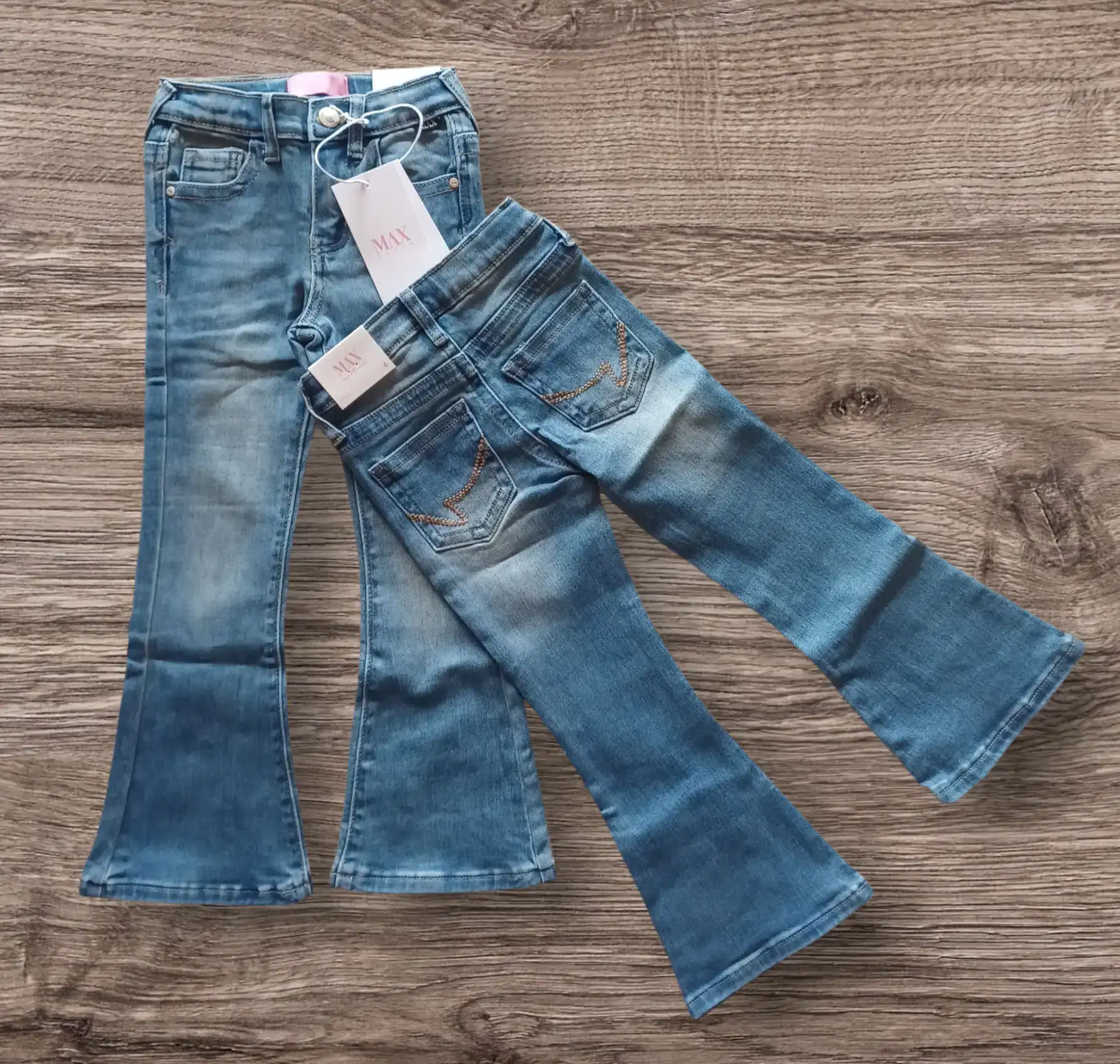 PANTALON DE NIÑA BOOTCUT 