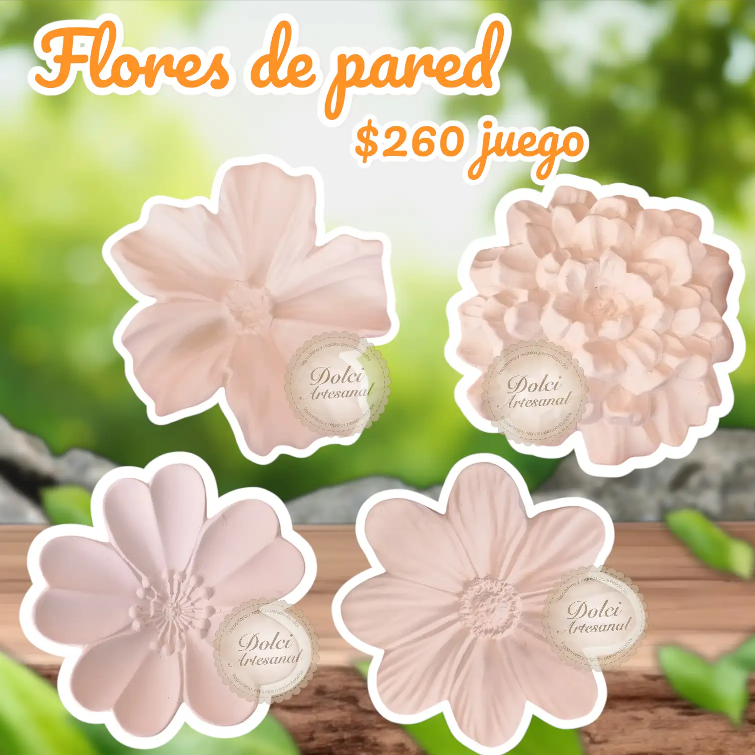 Flores decorativas 
