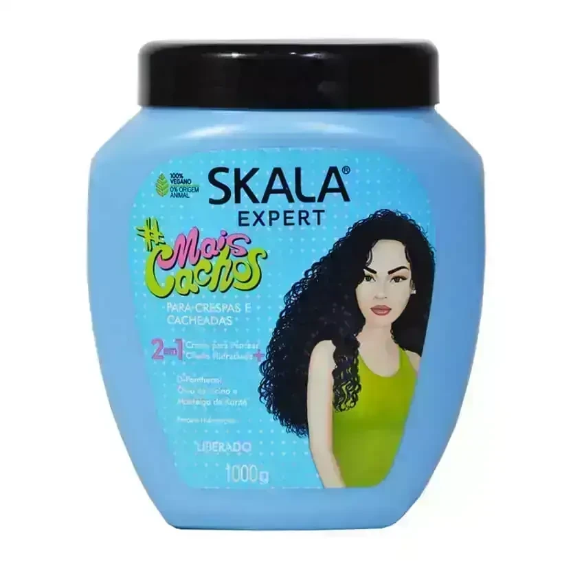 Crema de peinar hidratante mais cachos