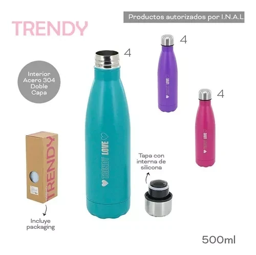 BOTELLA TRENDY 18397