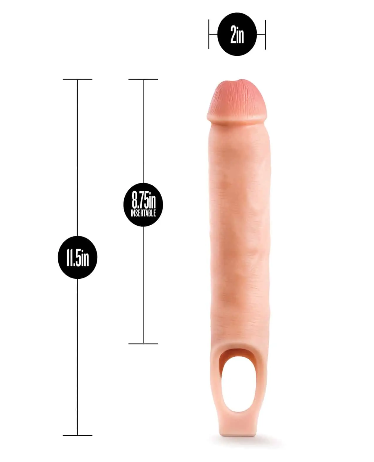 PERFORMANCE 11.5 INCH COCK SHEATH PENIS EXTENDER 2