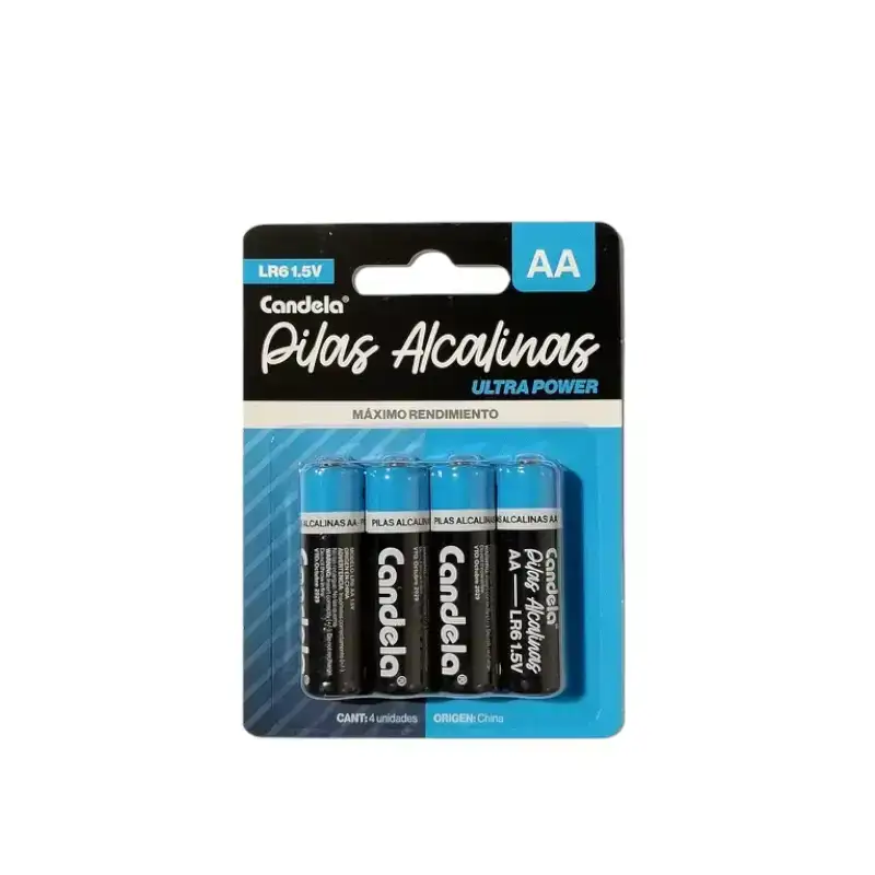PILAS CANDELA AA BLISTER X4