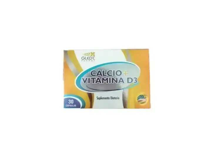 CALCIO + D X 30 GLED´C
