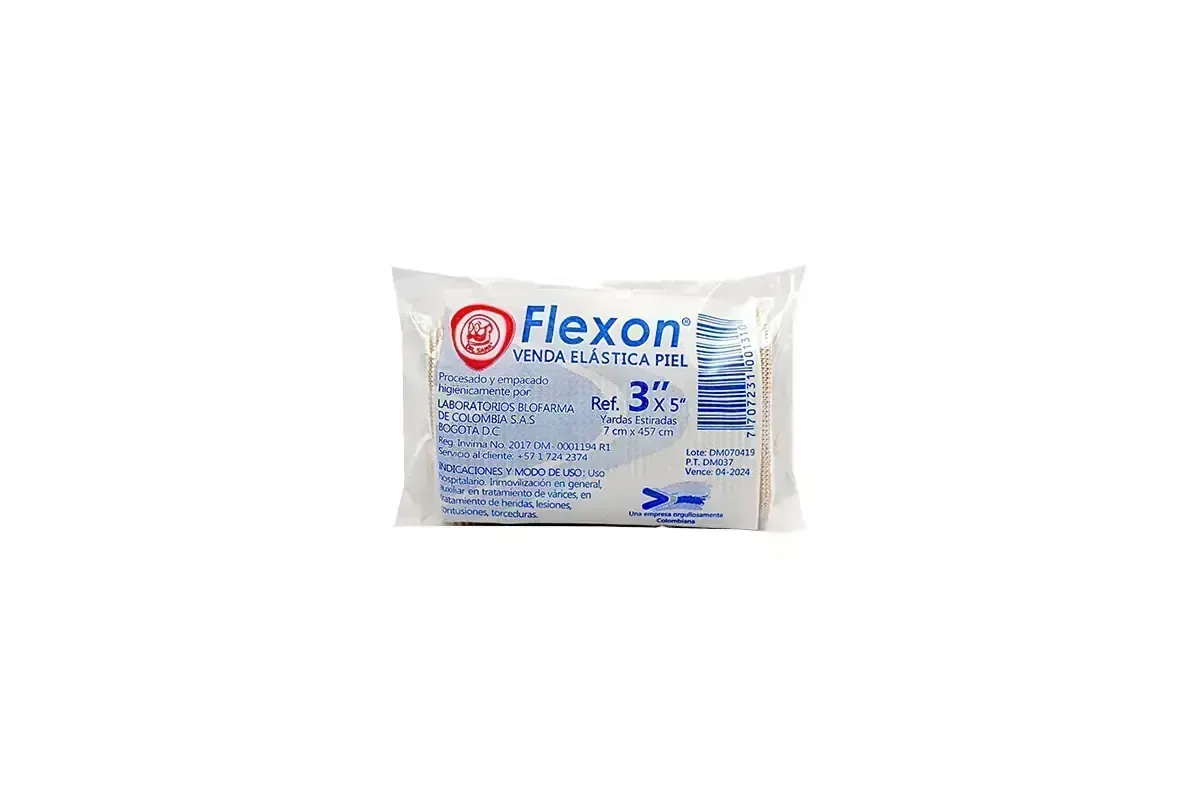 VENDA ELASTICA PIEL 3X5 FLEXON