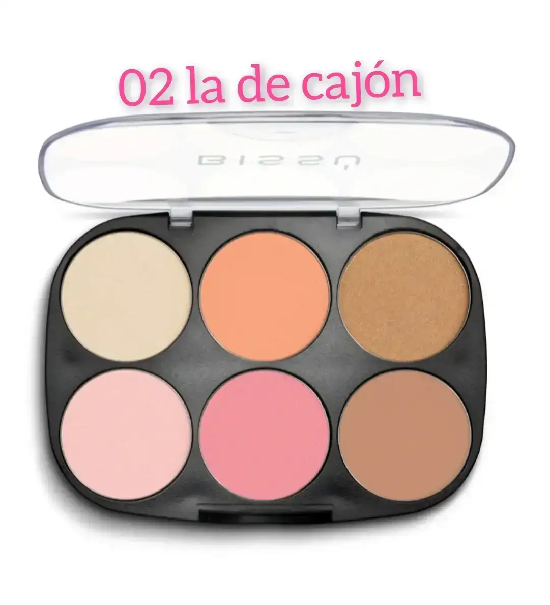 Paleta de rubores bissu 5