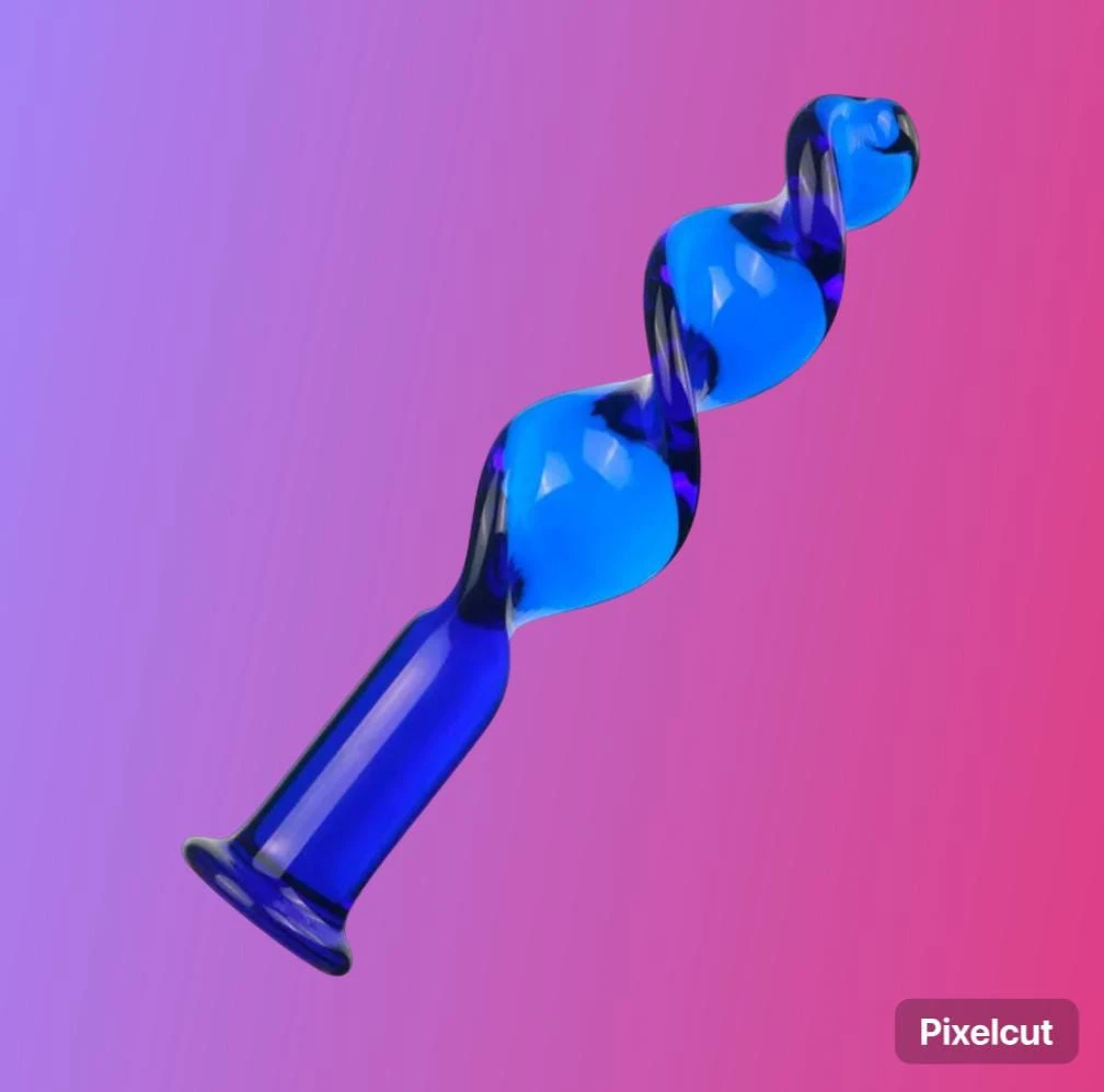 Consolador Cristal Tornillo 