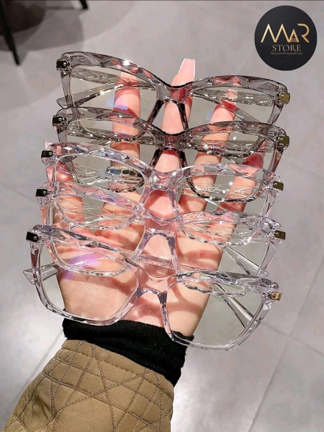 Lentes de protección, aro transparente 