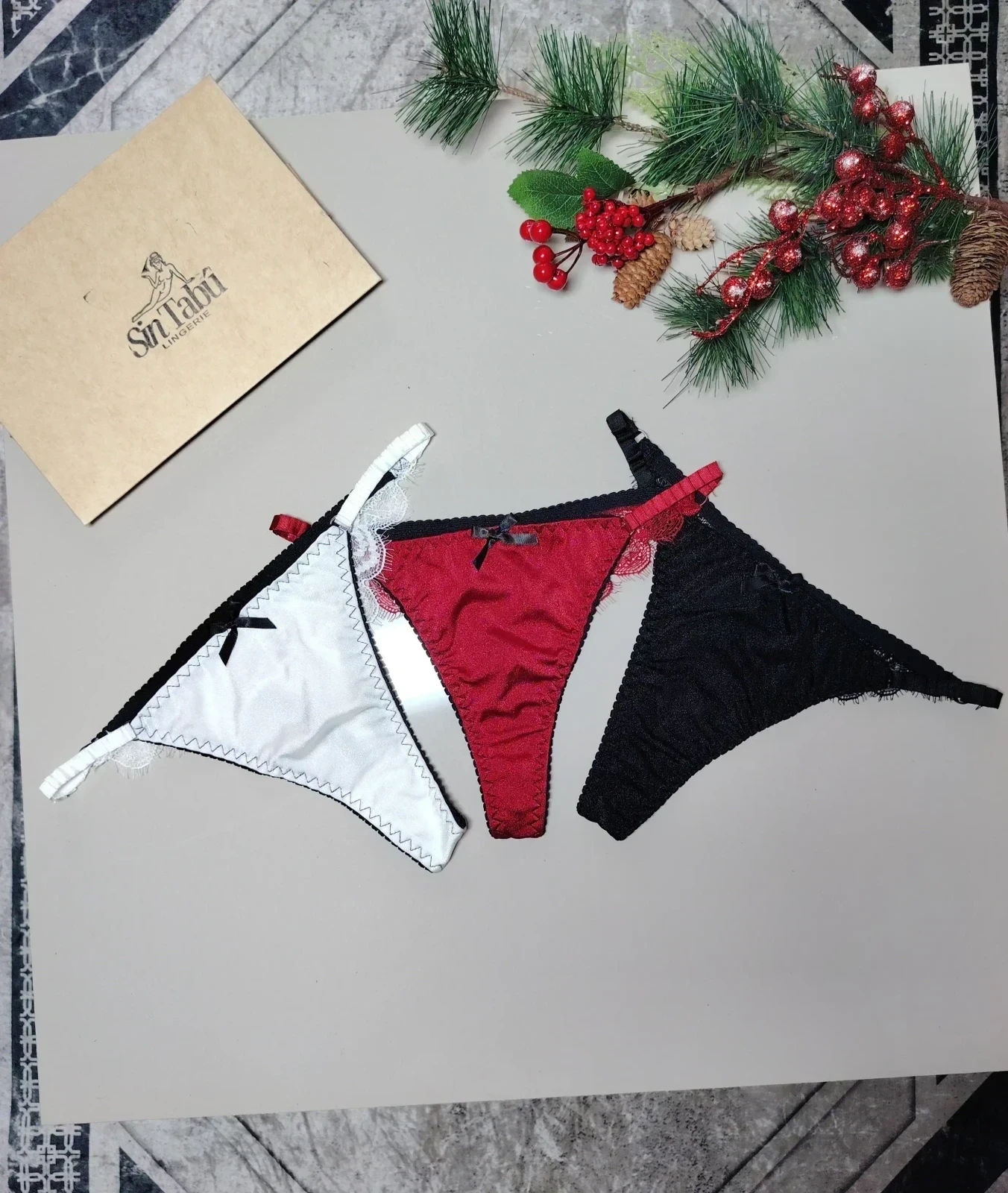 Talla S, L (3 piezas)  3