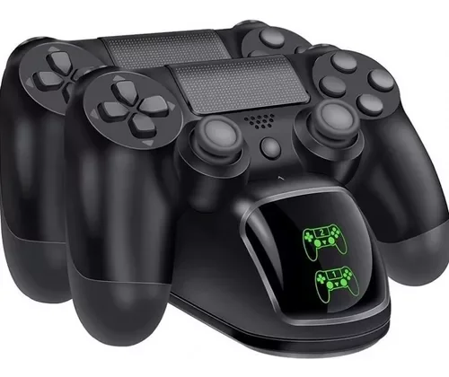 BASE Y CARGADOR PARA CONTROLES PS4 