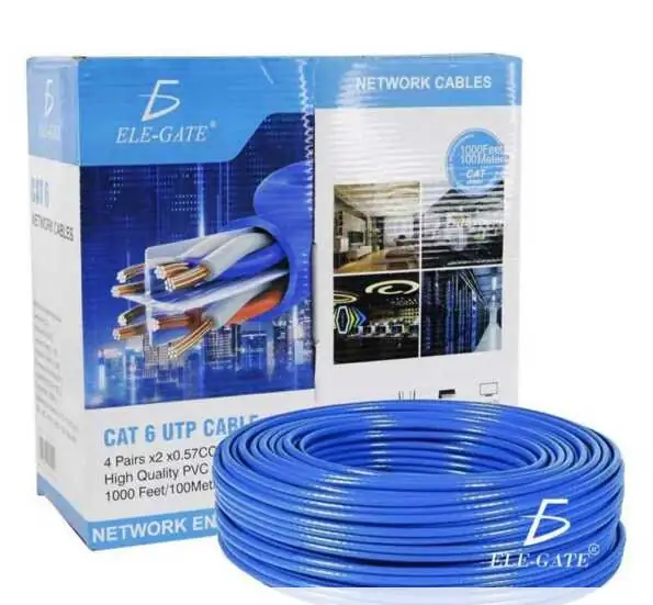 Bobina Cable Red Cat6 Utp Rj45 