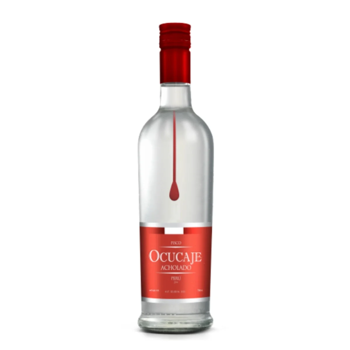 PISCO OCUCAJE GOTA ACHOLADO 750 ML