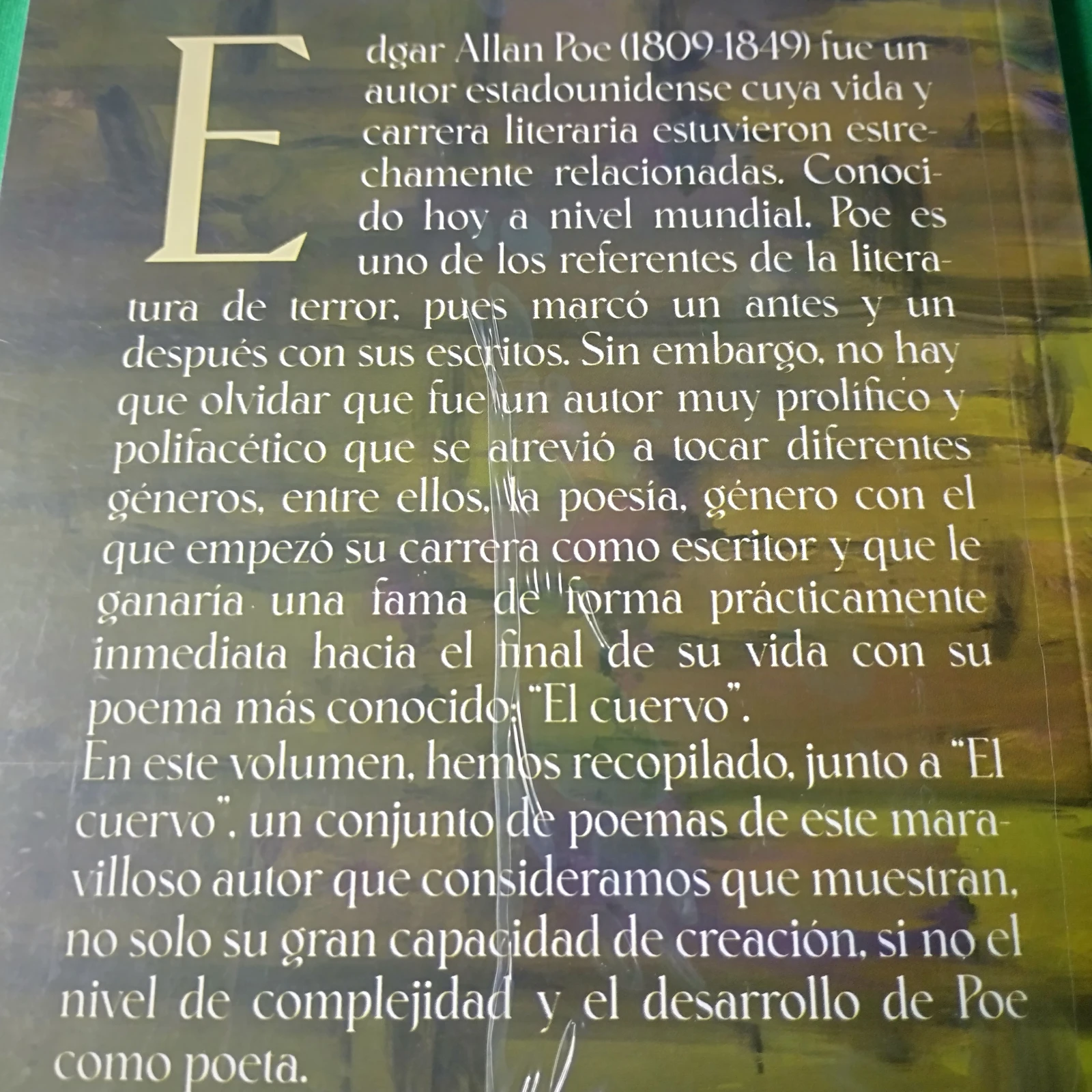 El cuervo y otros poemas, Edgar Allan Poe nuevo  2