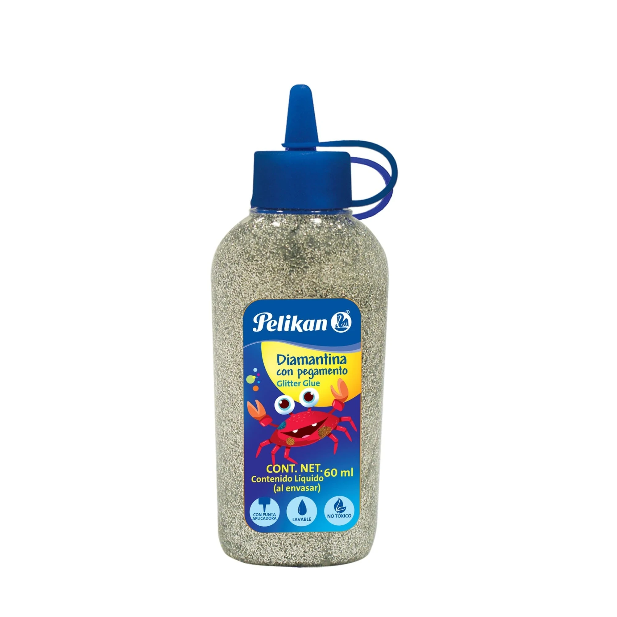 Pegadiamantina  plata frasco 60 ml