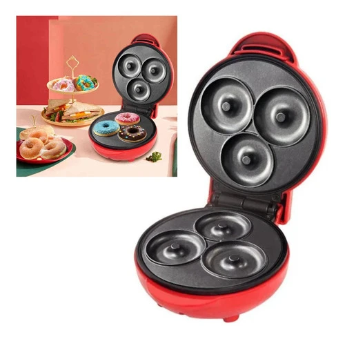 Maquina mini Donas X3 Antiadherente 