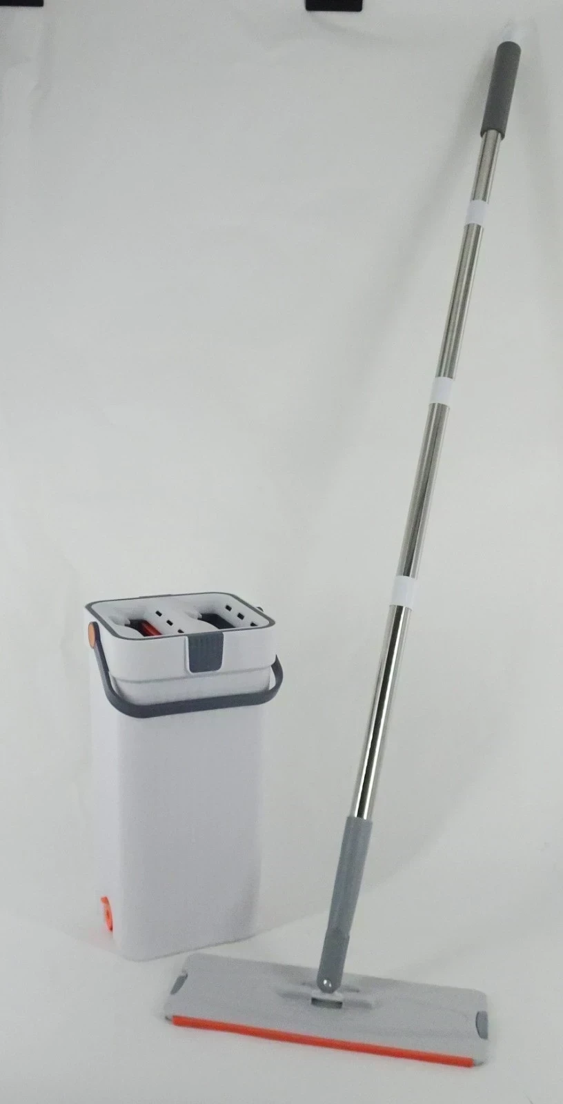 MOPA PLANA LAMPAZO TRAPEADOR CON BALDE ESCURRIDOR 4