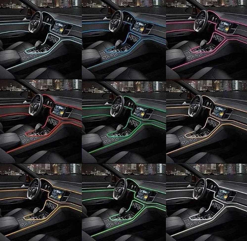Luces neón para Carro  4
