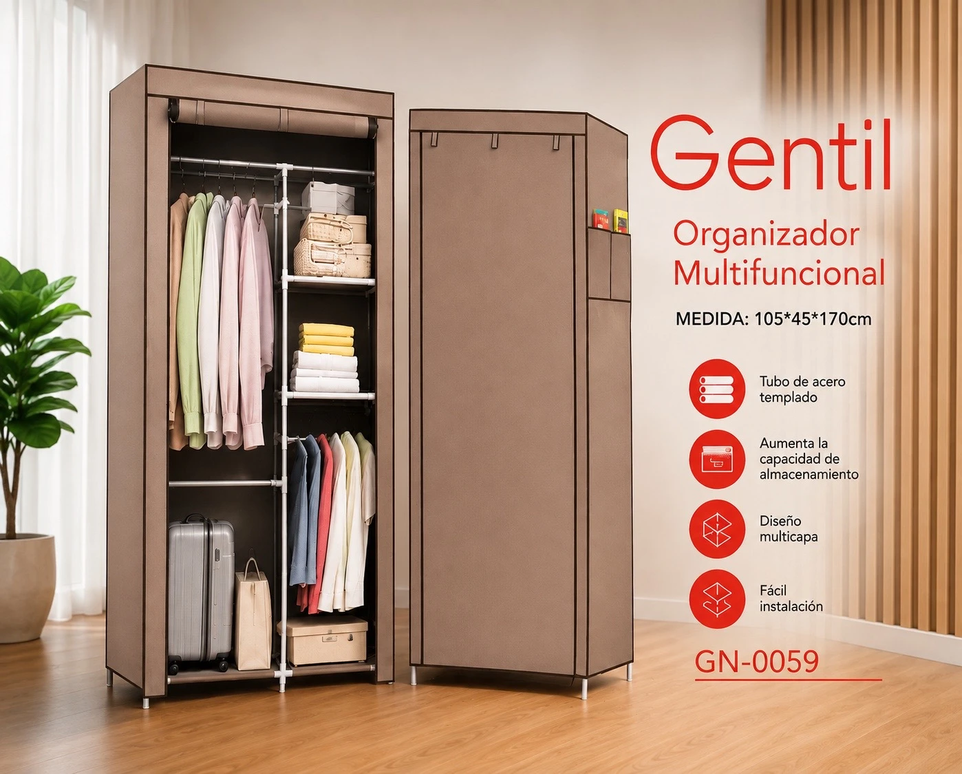 ORGANIZADOR MULTIFUNCIONAL GN-0059