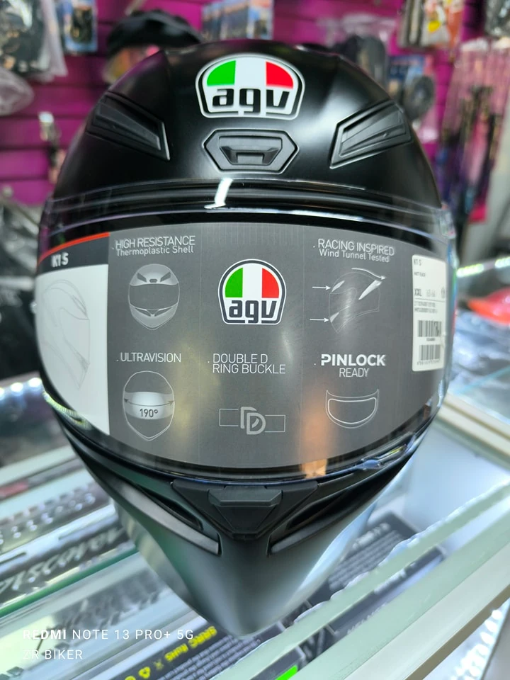 CASCOS AGV K1 S MATT BLACK 2