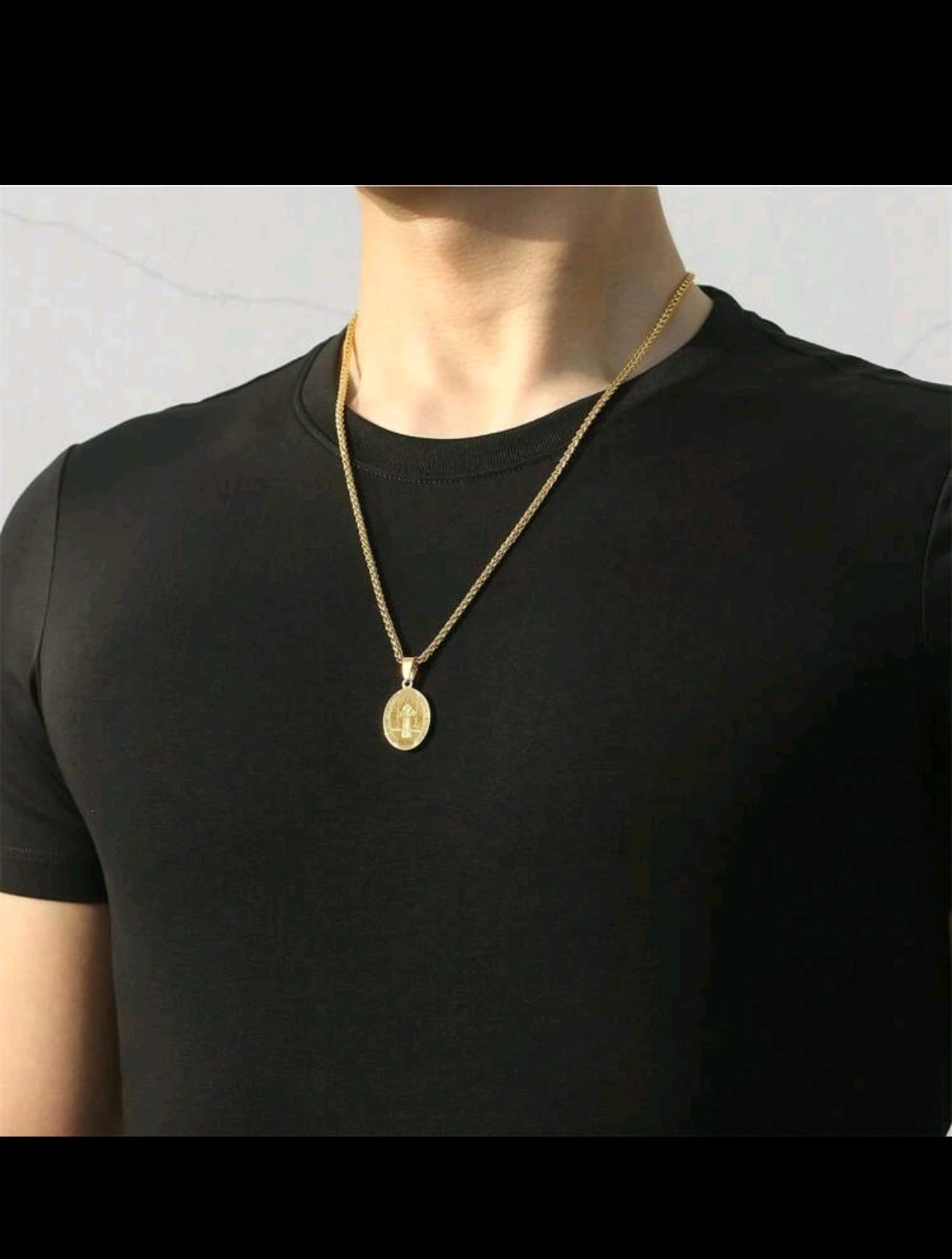 Collar colgante/ Medalla de San Benito  7