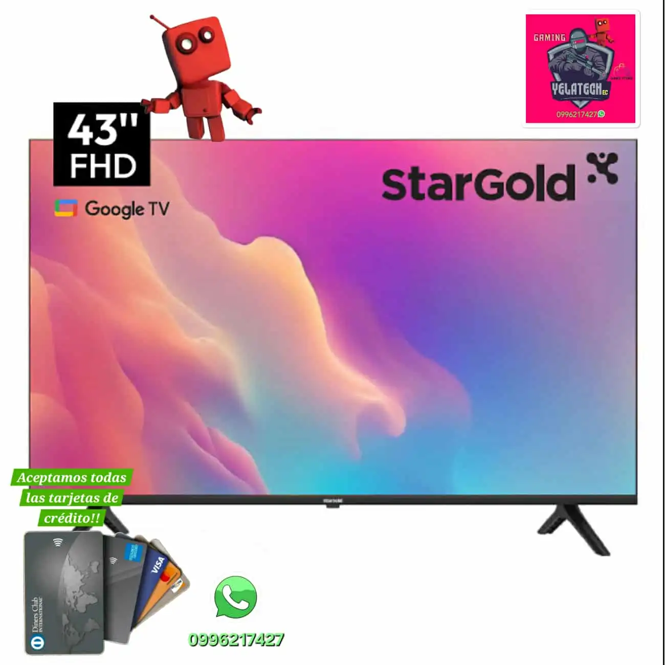 TV de 43 pulgadas