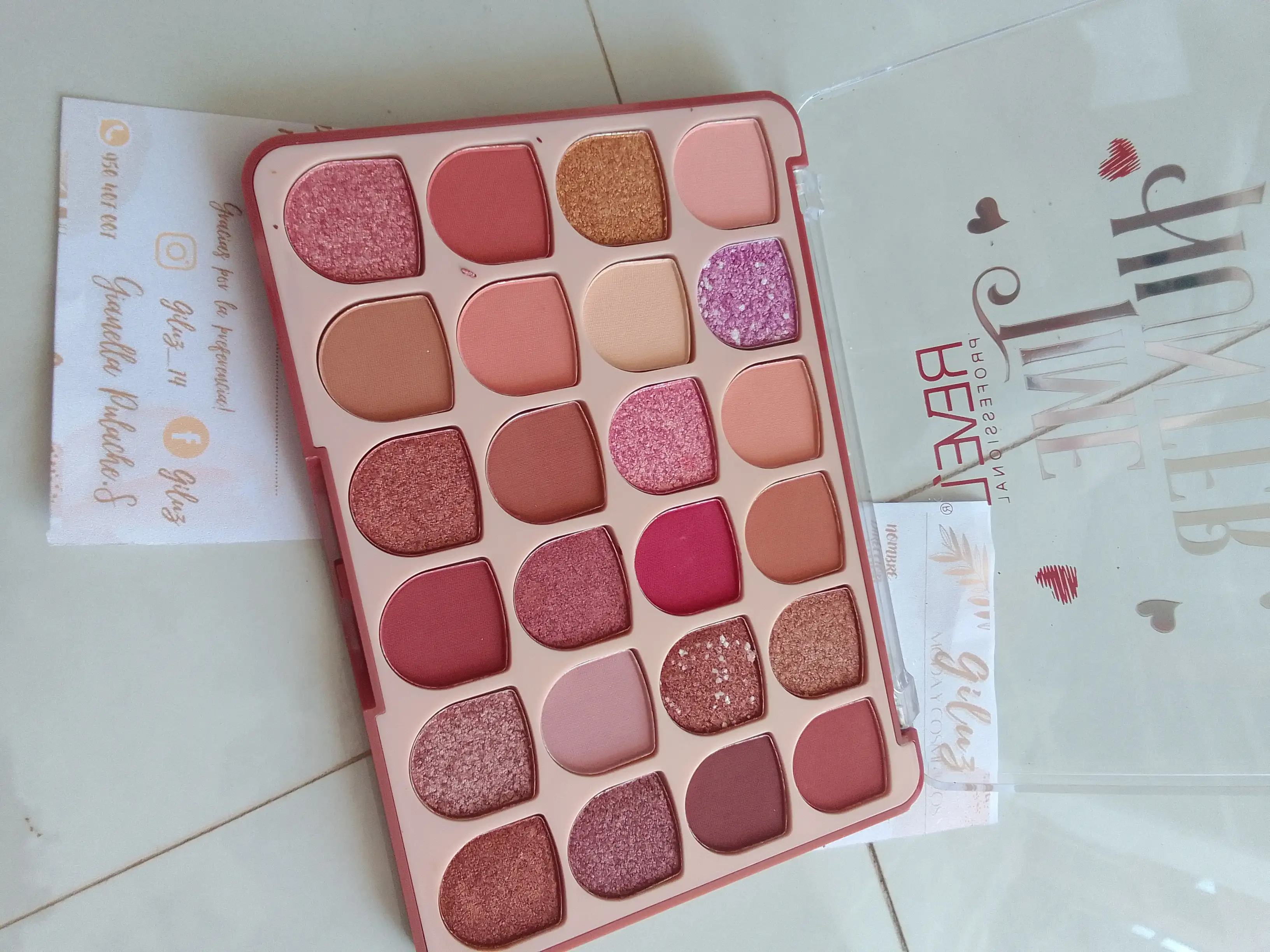 Paleta de sombras