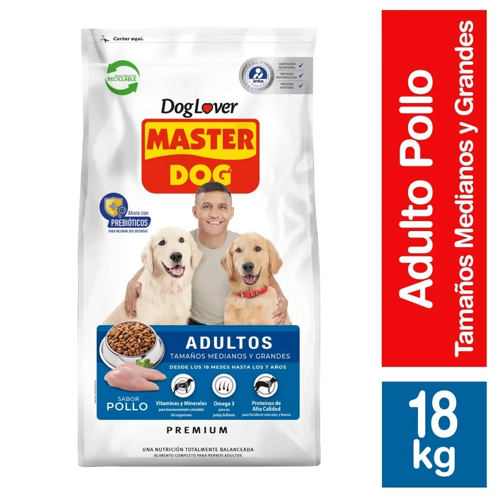 Master dog Adulto 18 kg 