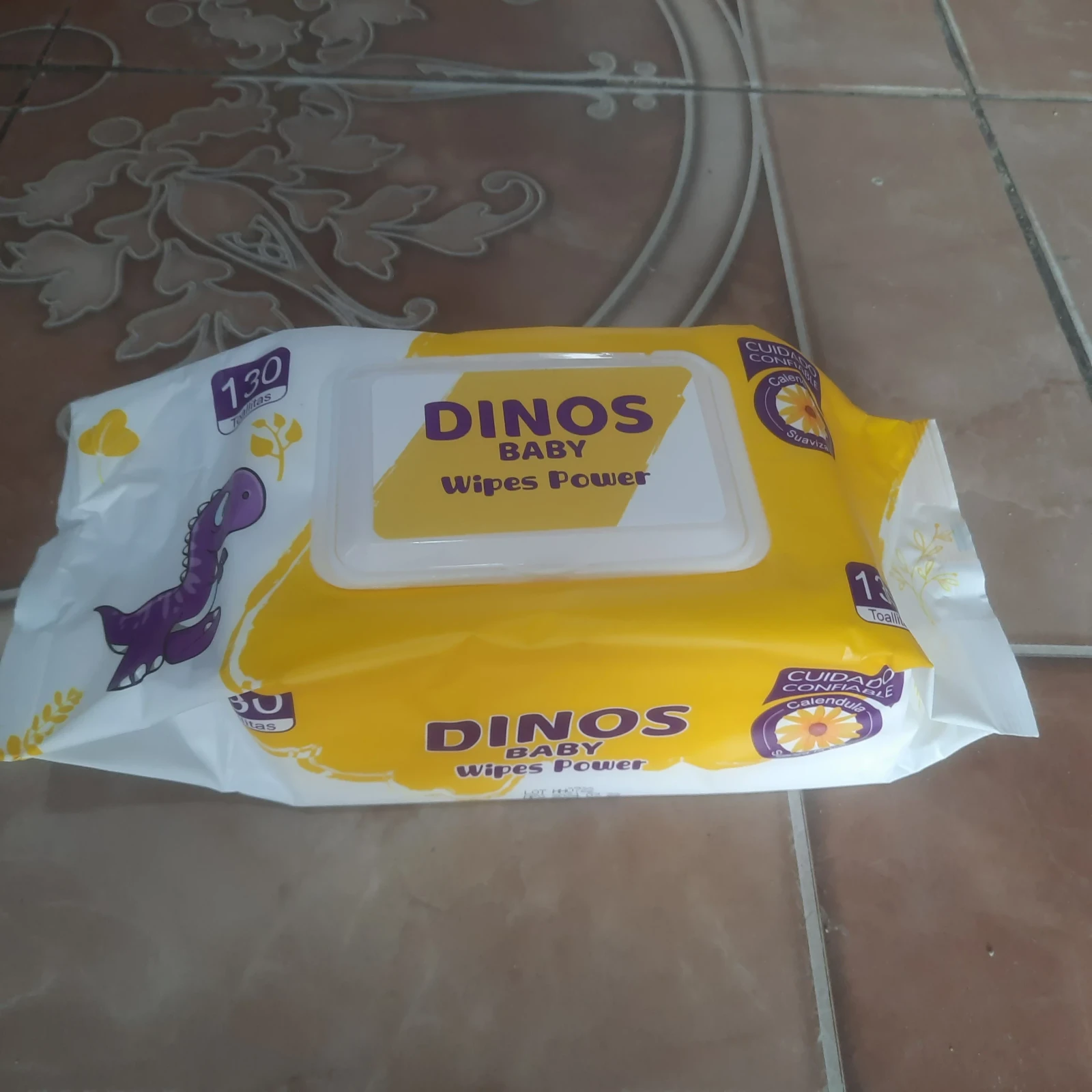 DINOS  AMARILLO DE 130 UND 