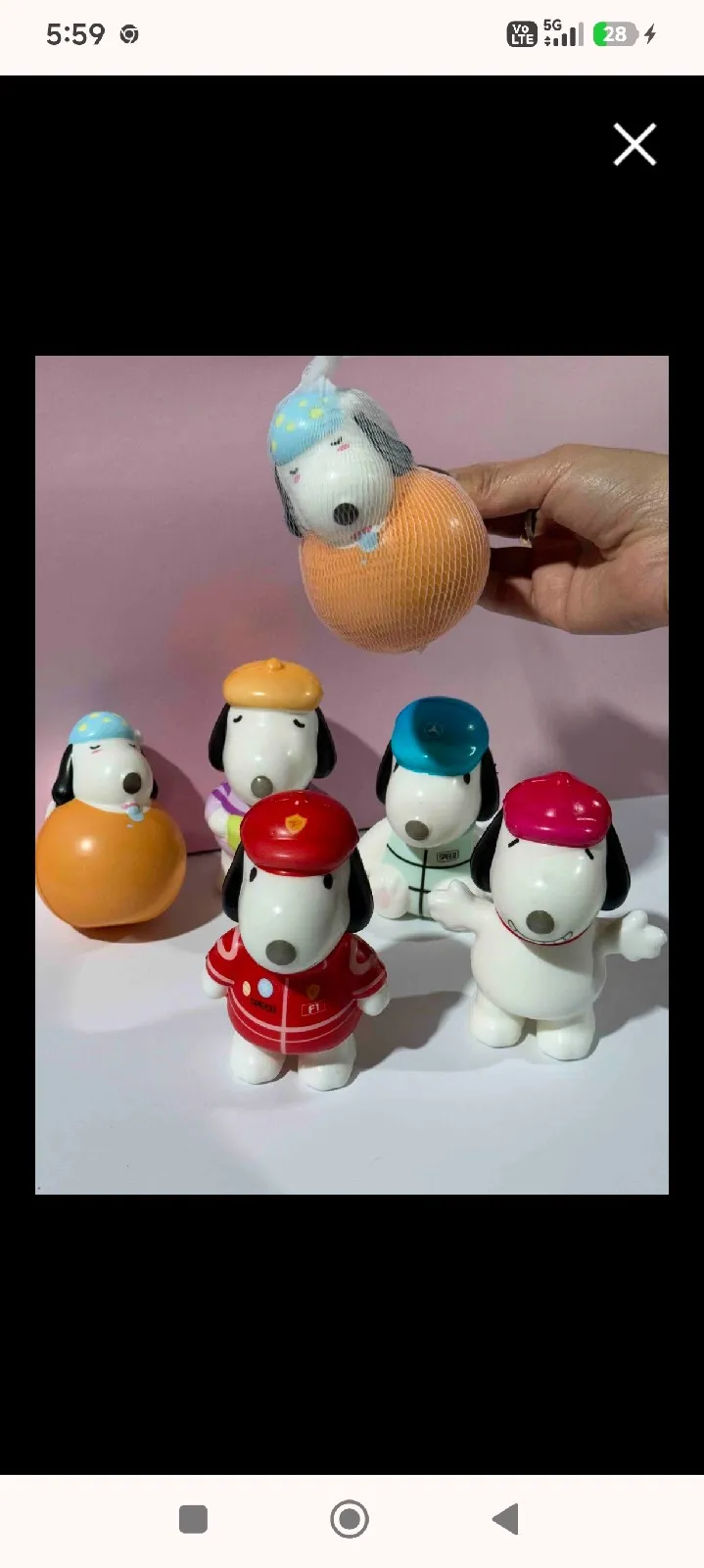 Squish Snoopy - Hello Kitty  2