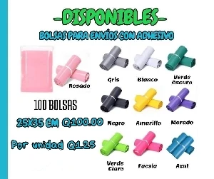 BOLSAS PAEA ENVIOS CON ADHESIVO 25X35CM 100 BOLSAS
