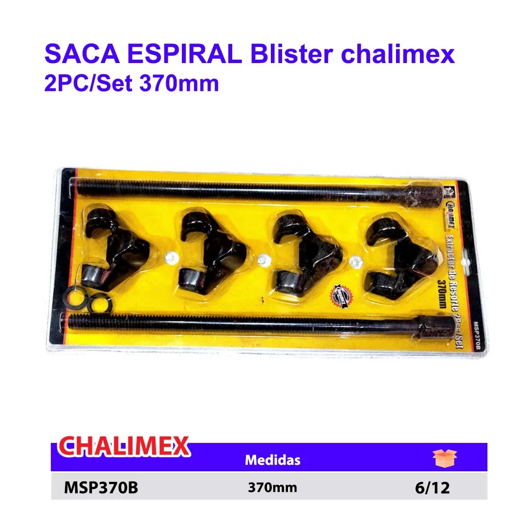 SACA ESPIRAL( Estractor resorte ) Blister chalimex 2PC/Set 370mm