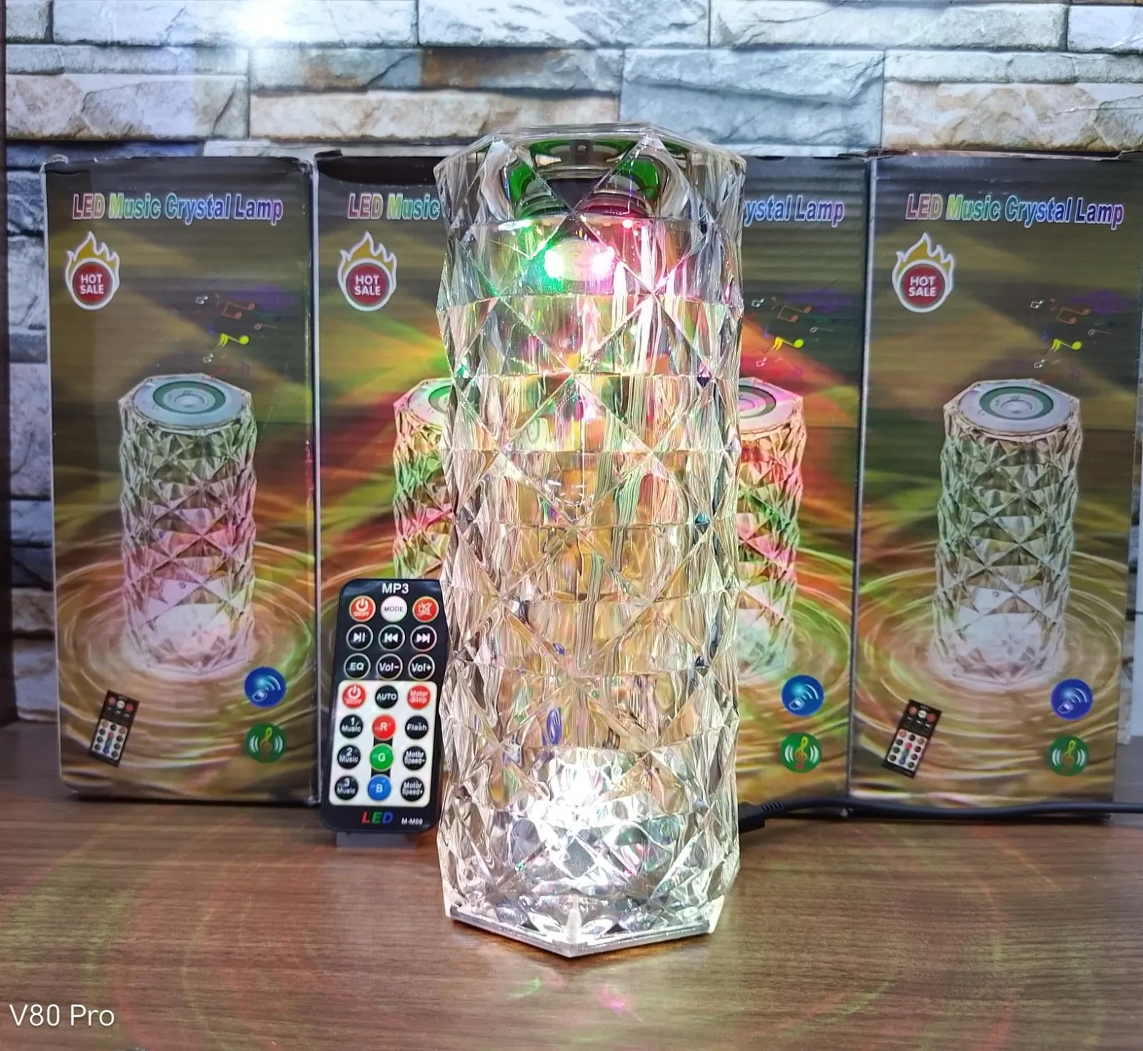 PARLANTE CRISTAL CON CONTROL
