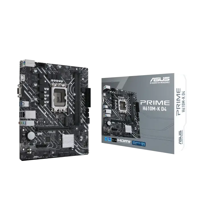 ASUS PRIME H610M-K D4 LGA1700