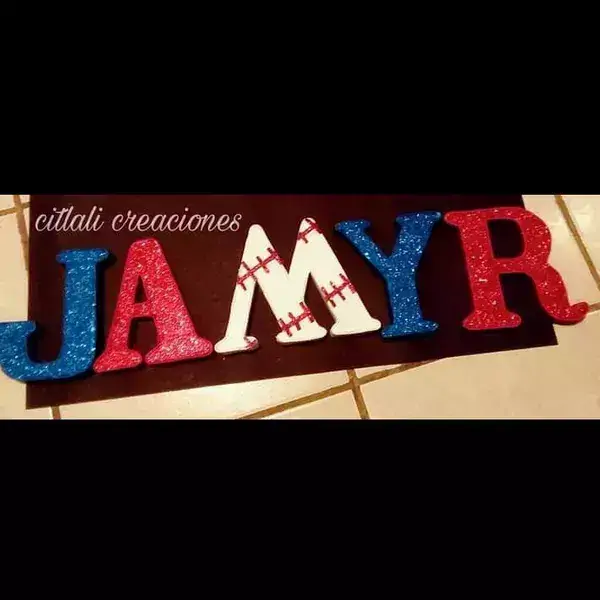 Letras decorativas  3