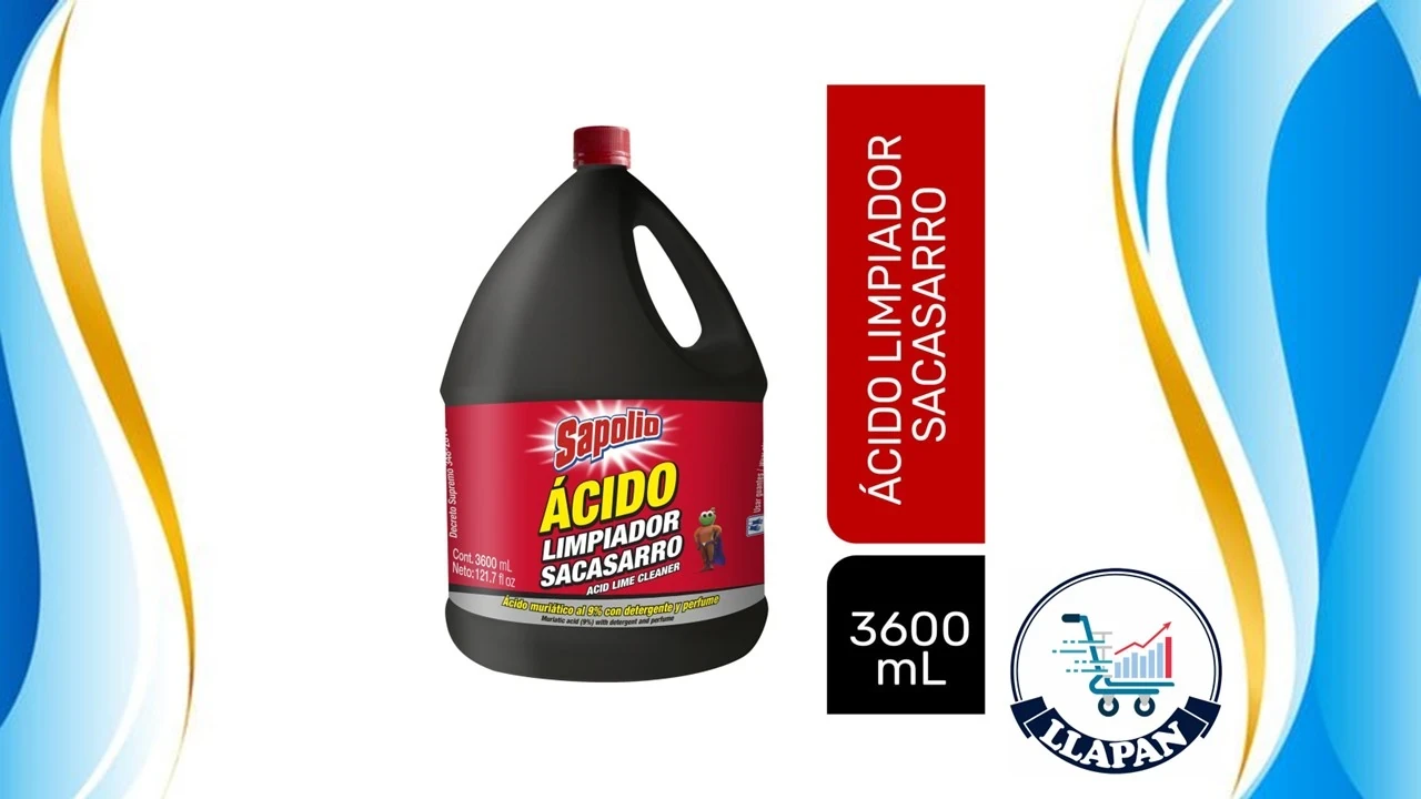ACIDO SACASARRO SAPOLIO 3600 ML