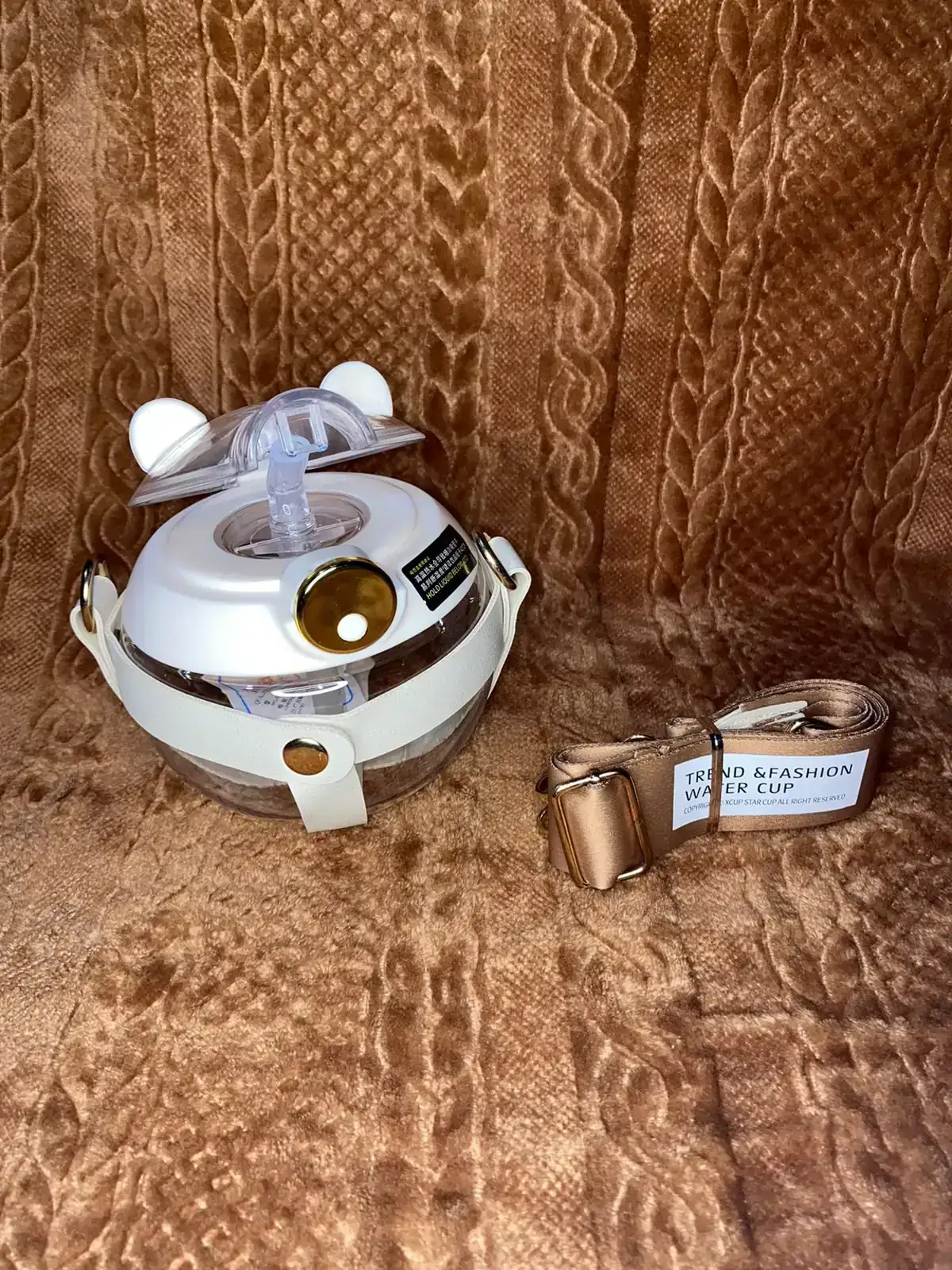 Botella kawaii esfera