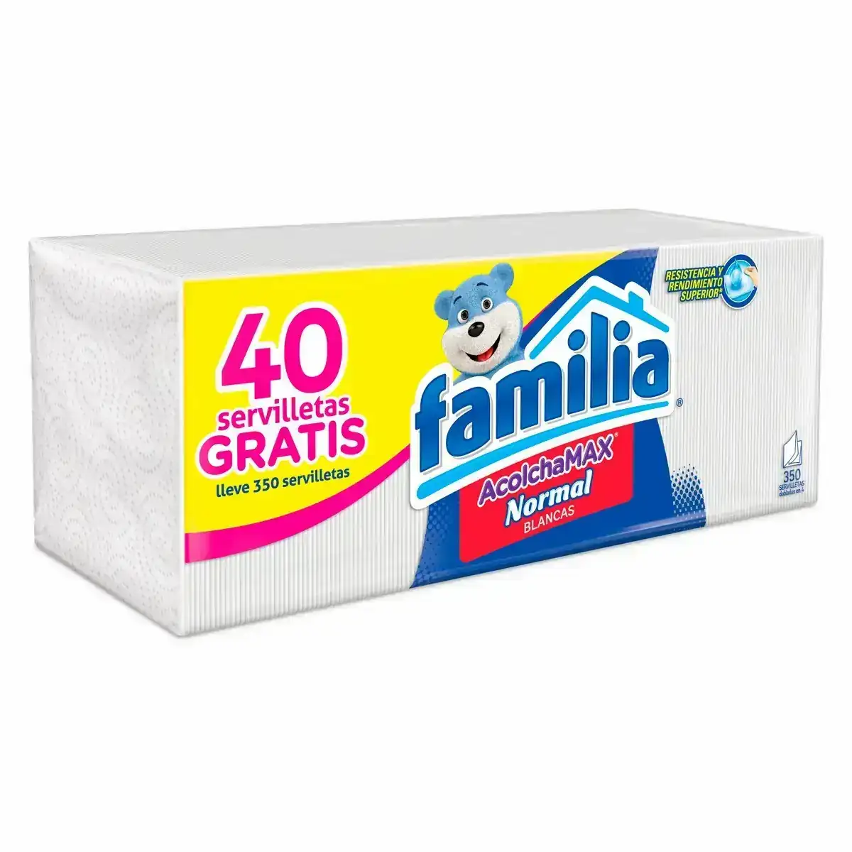 Servilleta Normal Familia x350unids