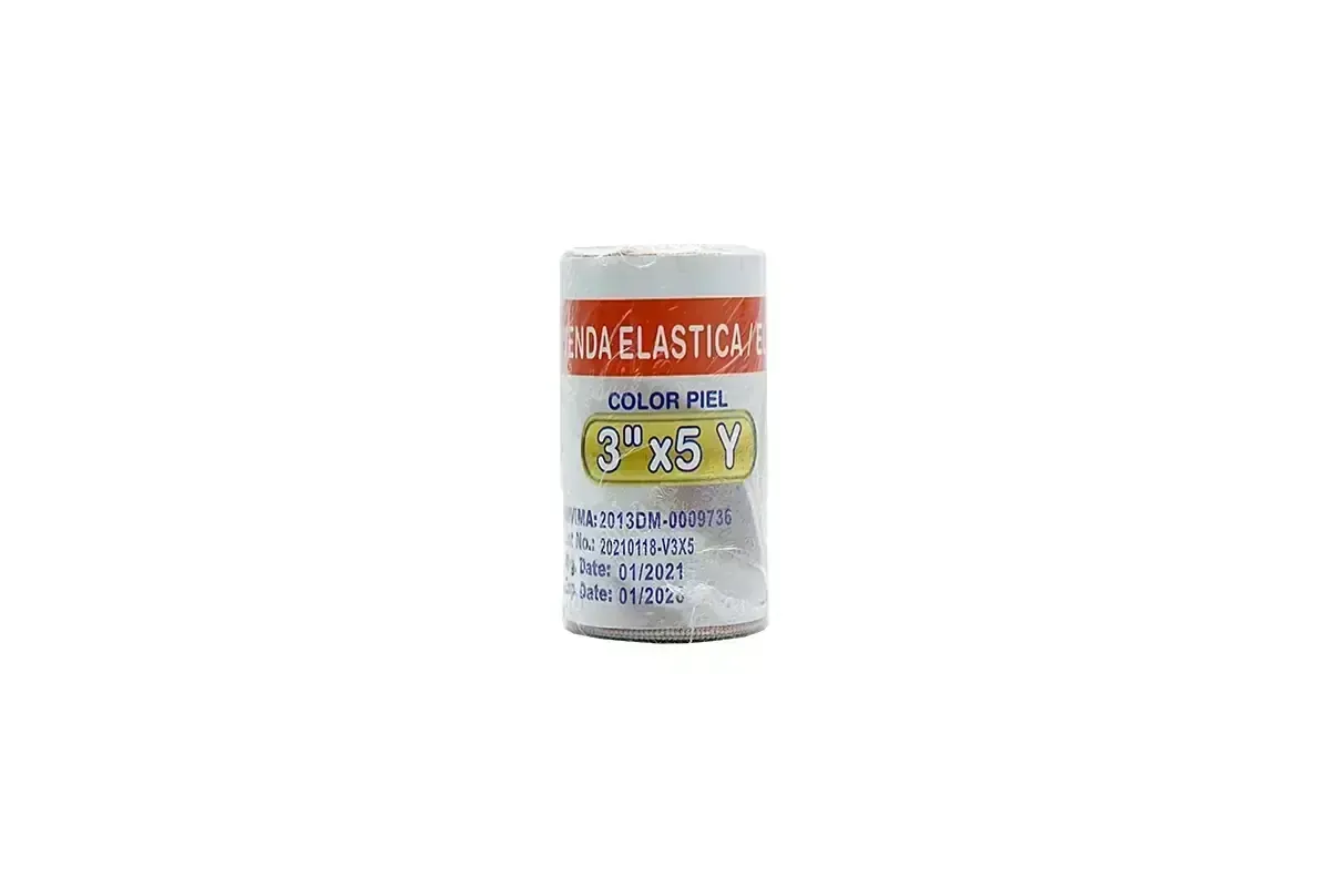 VENDA ELASTICA 3X5 PIEL BEGUT 