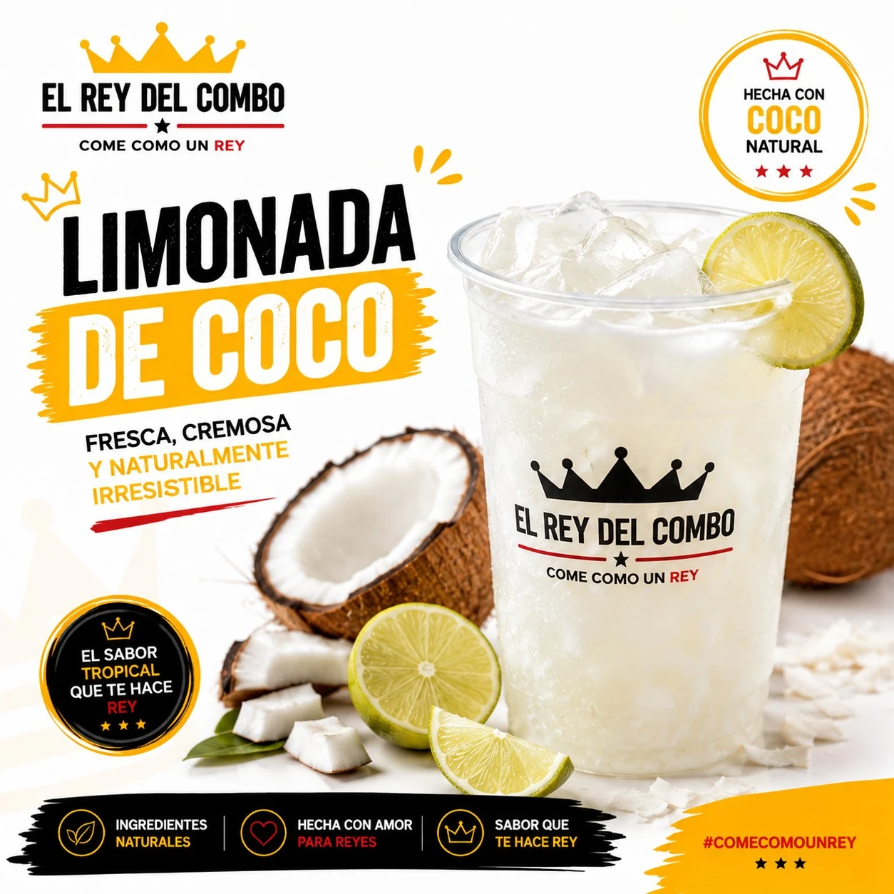 Limonada de coco