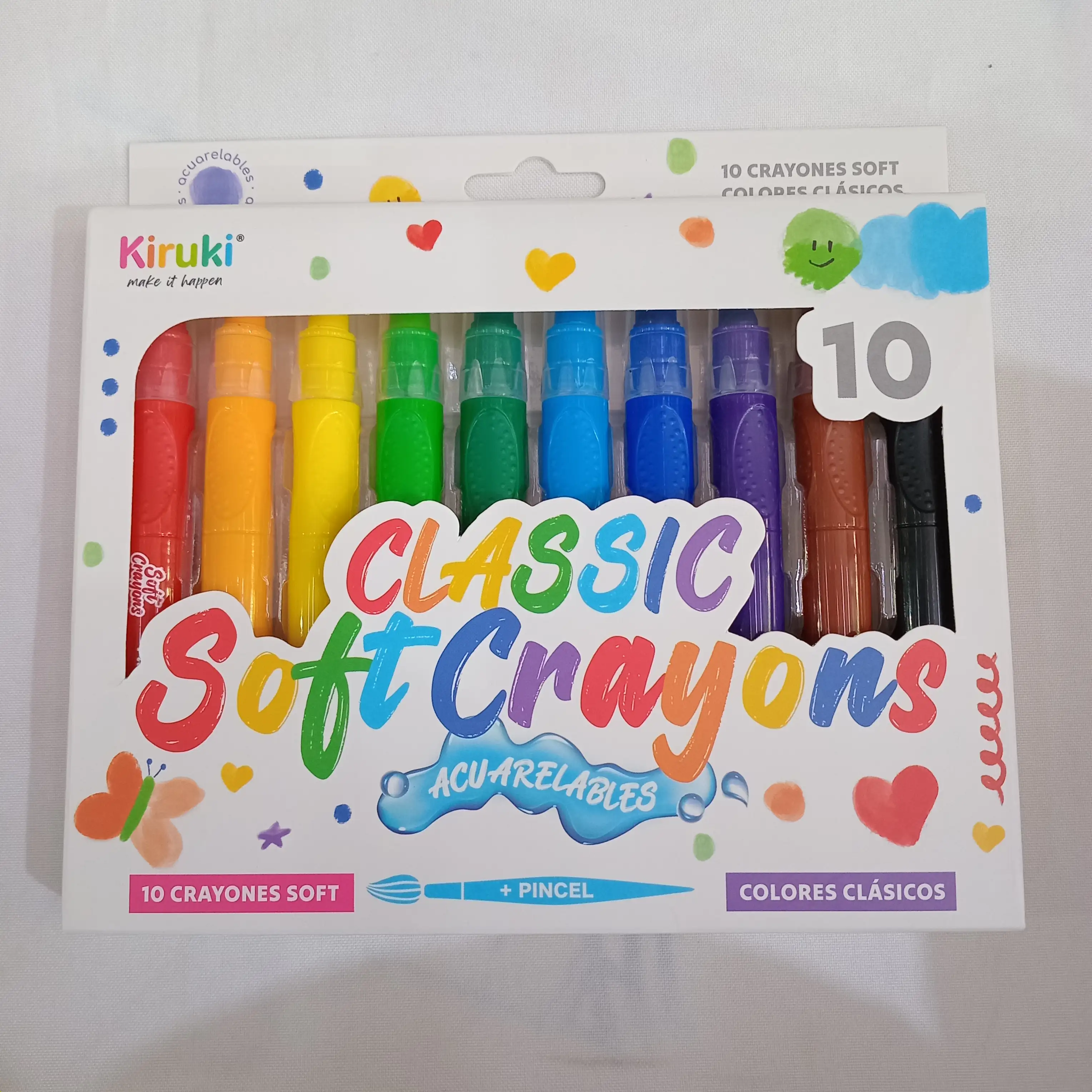 Crayones soft acuarelables classic x10