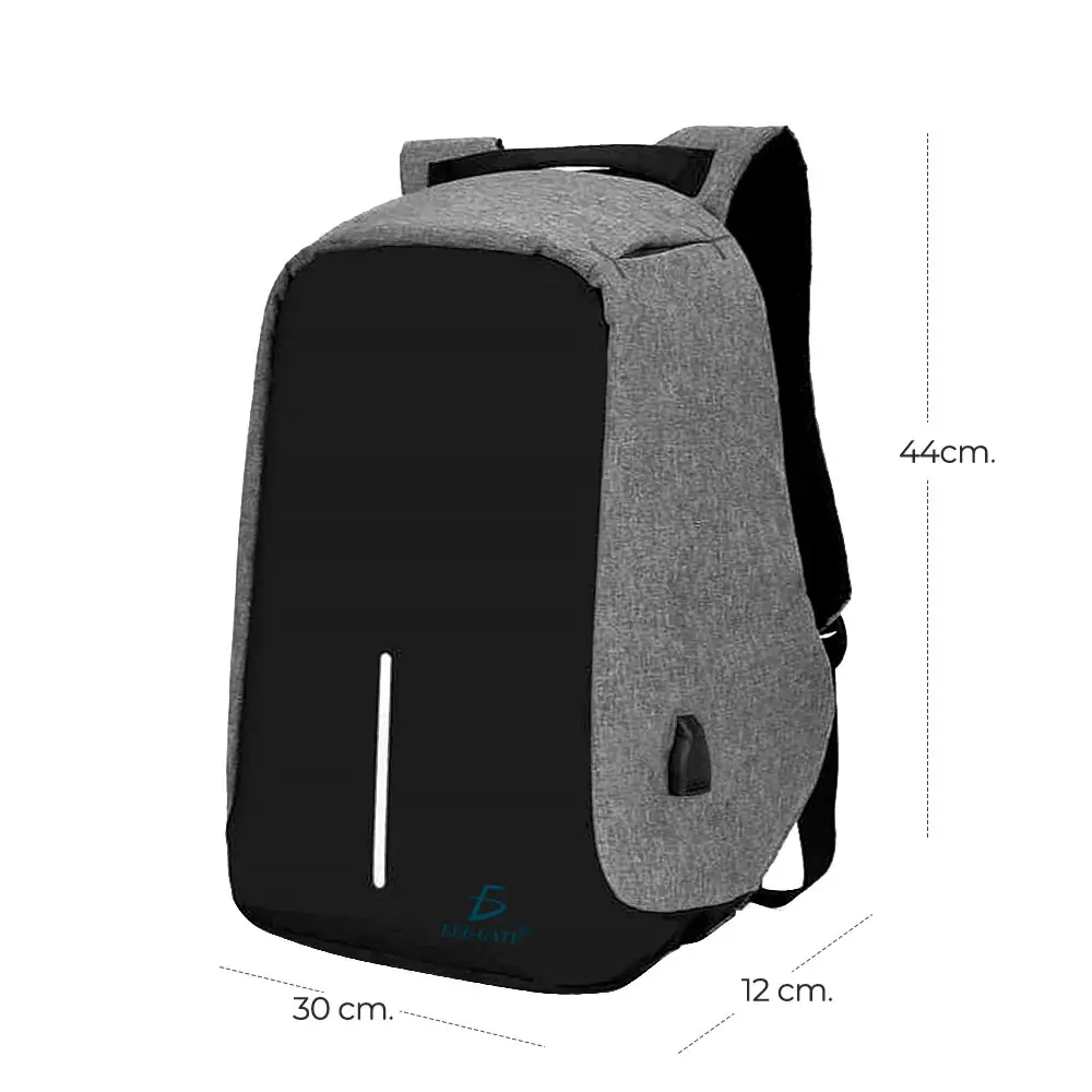Mochila Grande Con Puerto Usb  4